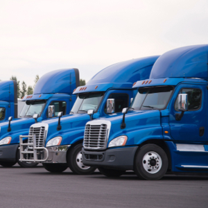 Trucks ready for dispatch scheduling with TruckLogics.