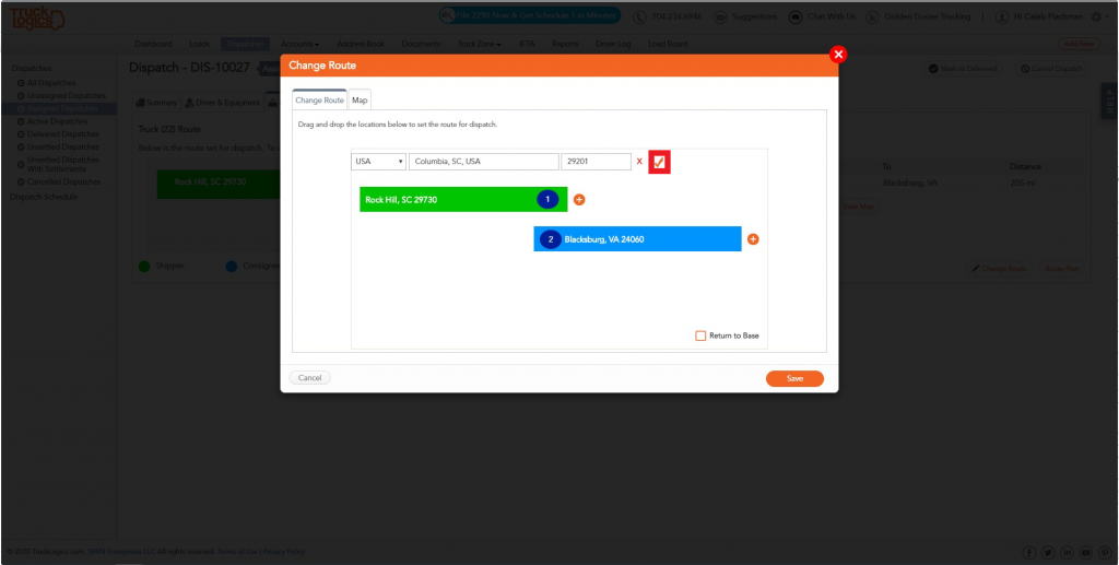 Trucklogics trucking management system for IFTA reporting