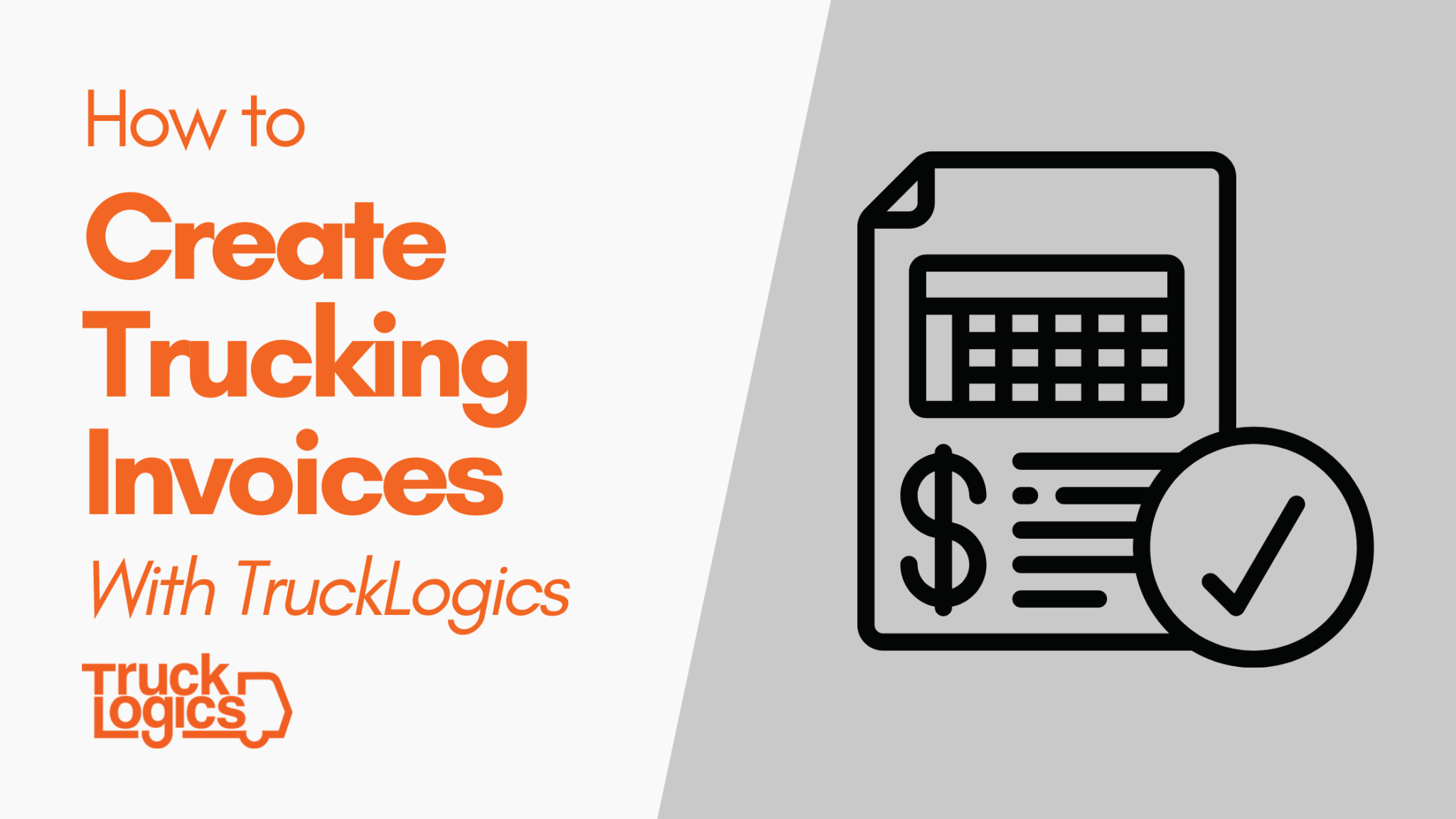How-to Tuesday: Creating Trucking Invoices With TruckLogics ...